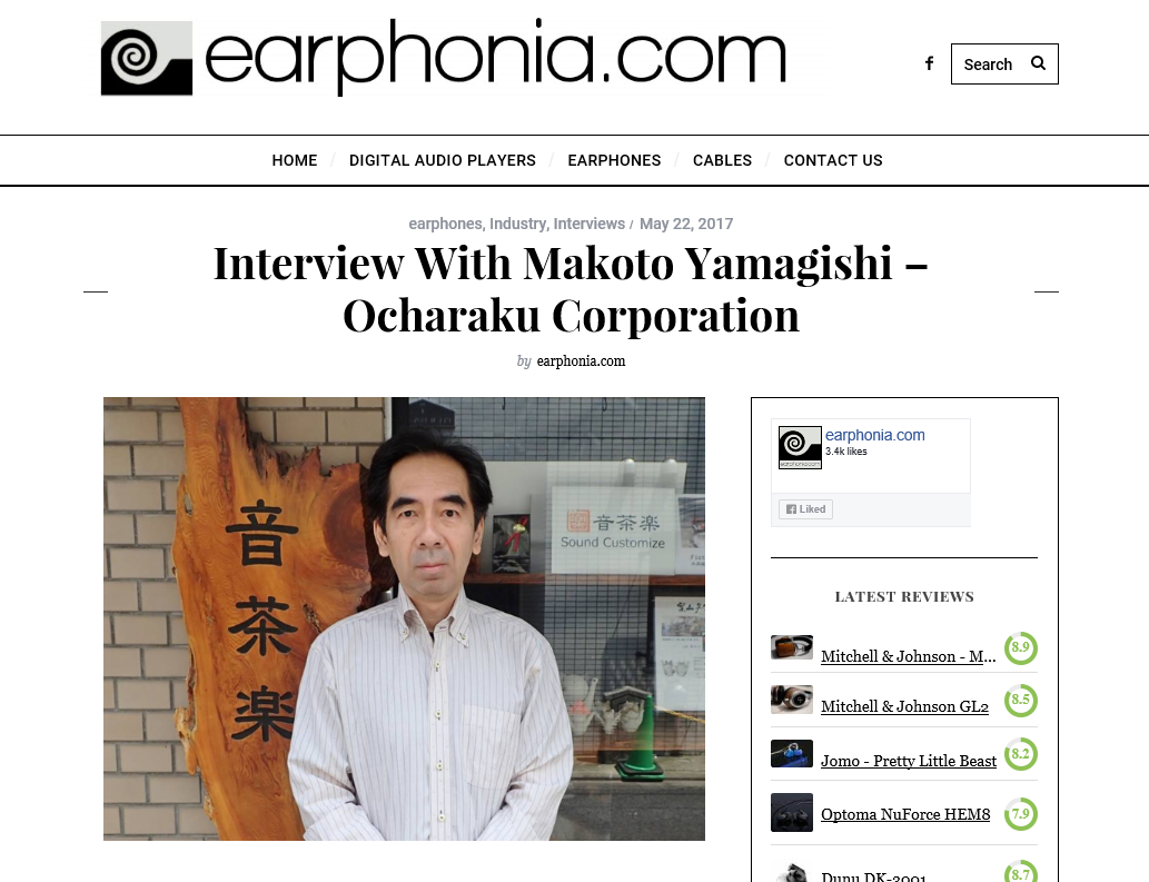 earfonia.com Interview
